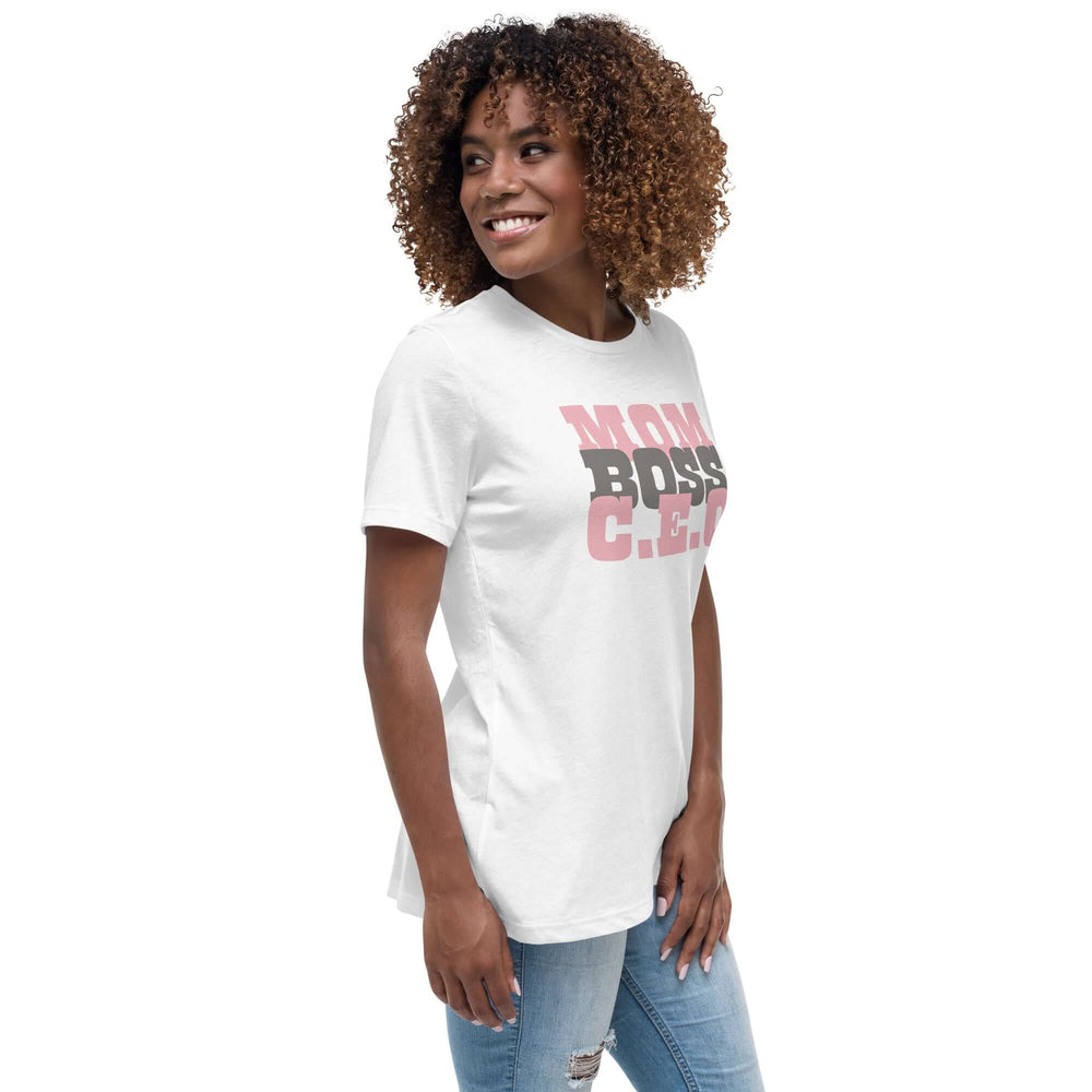 Mom Boss C.E.O Graphic Tee - Celebrate Her Strength, T-shirts, $ 32.50, A Moment Of Now™