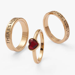 The Wizard of Oz™ "There's No Place Like Home" Ring Set of 3, Rings, $ 58.00, A Moment Of Now™