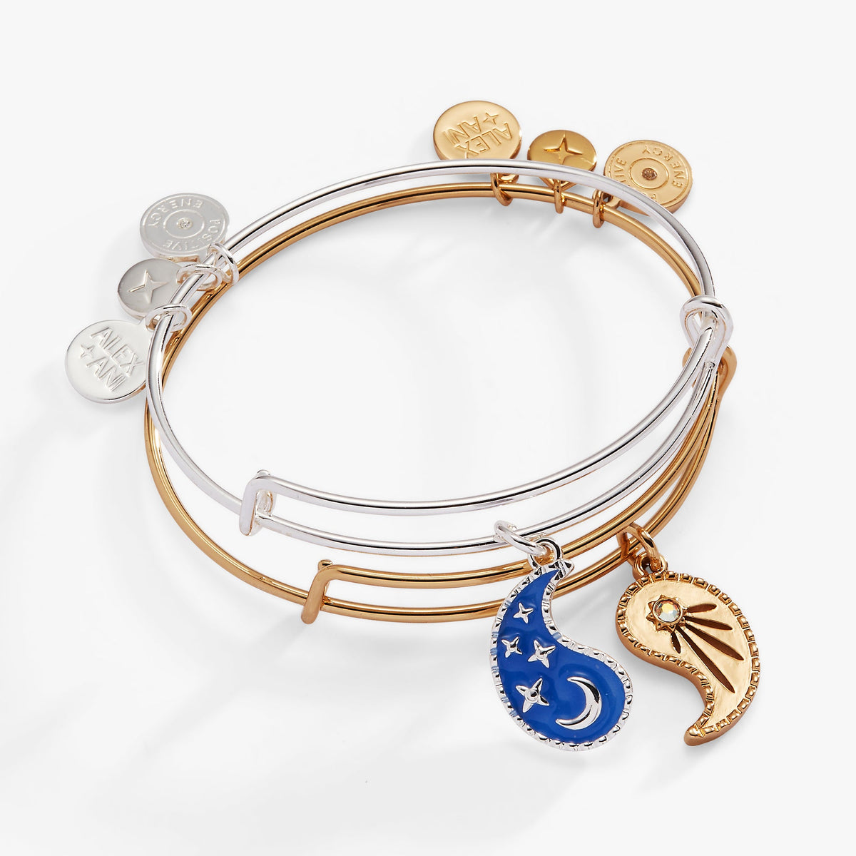 Yin Yang Celestial BFF Bangle Set of 2, Bracelets, $ 29.90, A Moment Of Now™