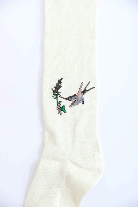 Shop Women's Hummingbird Wool Knee High Socks, Socks, USA Boutique
