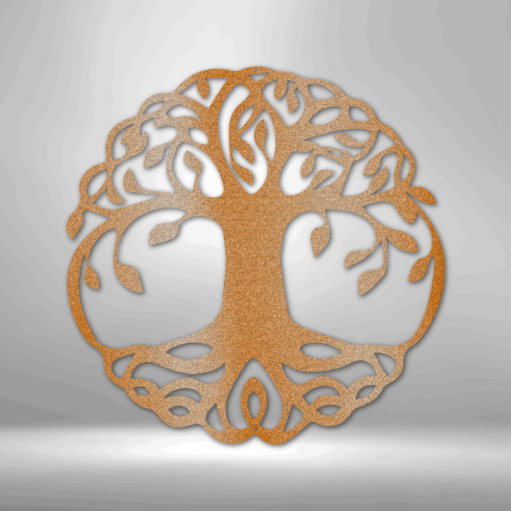 Shop Tree of Life Cutout Metal Steel Sign Wall Decor | Farm House Decor, Metal Signs, USA Boutique