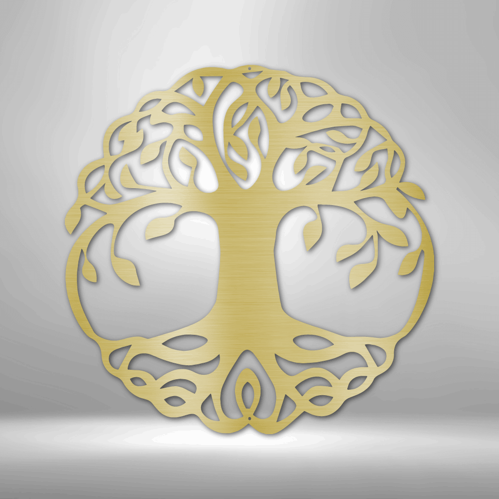 Tree of Life Cutout Metal Steel Sign Wall Decor | Shop USA Made Decor, Metal Signs, $ 62.95, A Moment Of Now™
