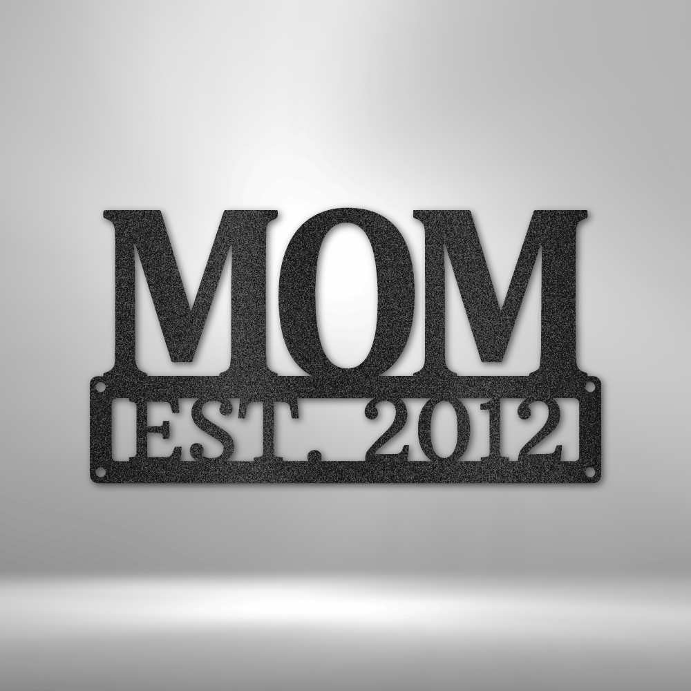 Mother's Day Plaque - Steel SIgn Custom A Moment Of Now Women’s Boutique Clothing Online Lifestyle Store