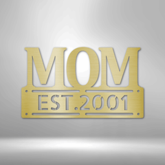Shop Mother's Day Plaque - Steel SIgn, Custom, USA Boutique