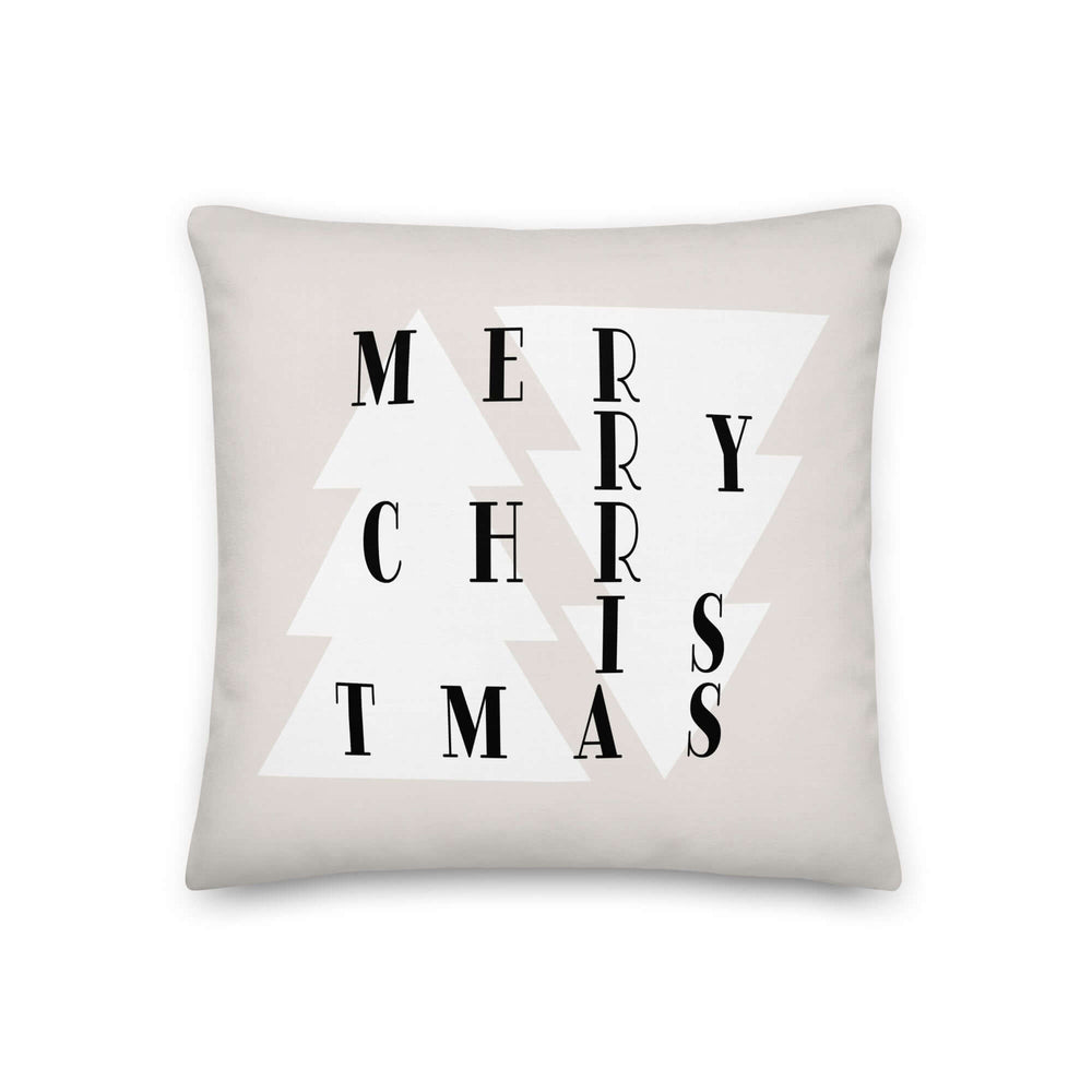 Holiday Tree Merry Christmas Decorative Throw Pillow Accent Cushion, Throw Pillows, $ 45.00, A Moment Of Now™