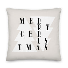 Shop Holiday Tree Merry Christmas Scandinavian Throw Pillow Accent Cushion, Throw Pillows, USA Boutique