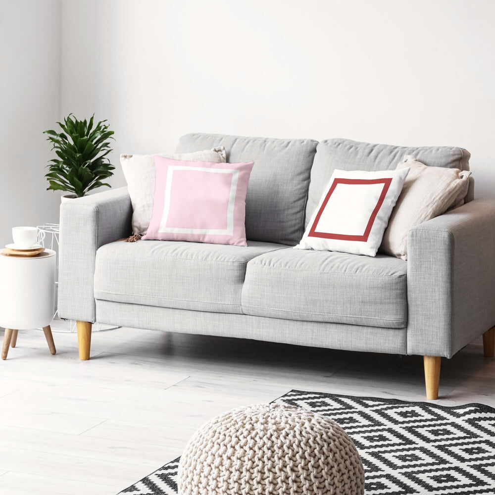 Border Pillow Cover | Custom Decorative Accent Throw Pillow Case, Pillow Covers, $ 55.00, A Moment Of Now™