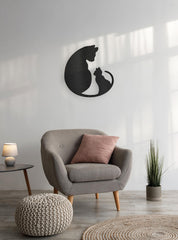 Shop Cat Mom Kitten Graphic on 16 Gauge Steel Sign | Cat Lovers Must-Have, Wall Art, USA Boutique