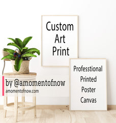 Shop Personalized Custom Wall Poster Print Wall Art Print Decor Printing, Wall Art, USA Boutique