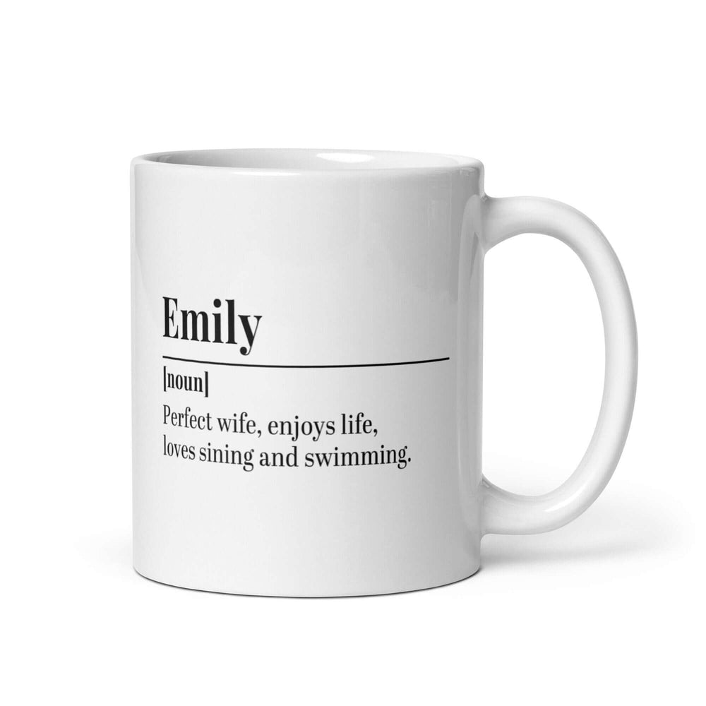Custom Name and Personalities | Coffee Mug Gift Ideas| Coffee Mug Gift | Personalized Name Mugs | Definition Personalities Mug, Mugs, $ 25.50, A Moment Of Now™