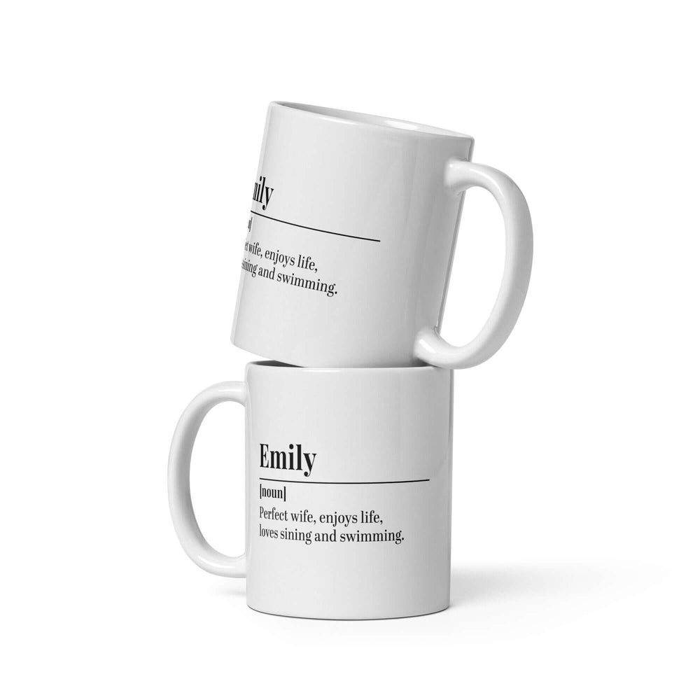 Custom Name and Personalities | Coffee Mug Gift Ideas| Coffee Mug Gift | Personalized Name Mugs | Definition Personalities Mug, Mugs, $ 25.50, A Moment Of Now™