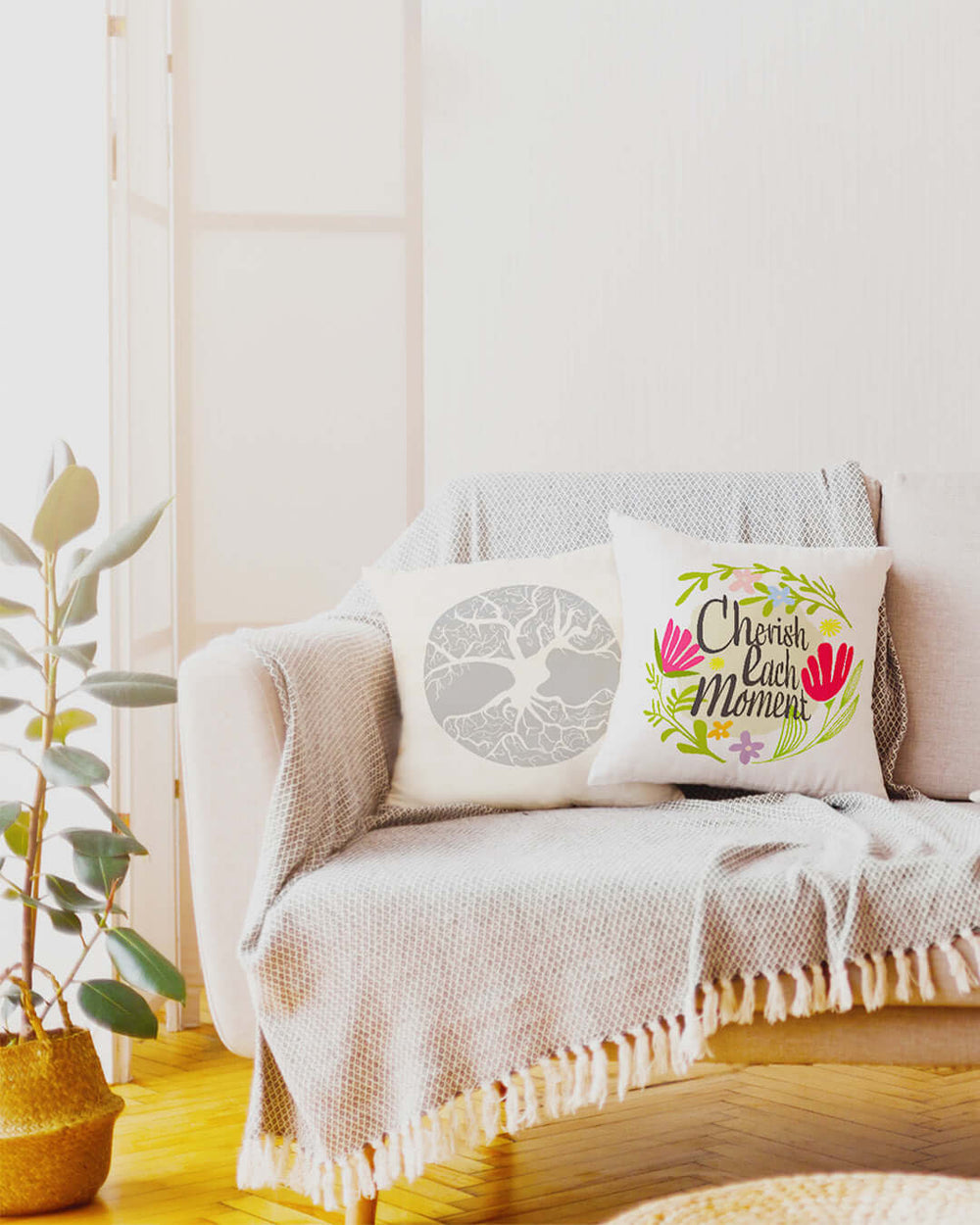 Tree Of Life Throw Pillow | Tree Of Life Pillow Cover | Tree Of Life Accent Cushion, Throw Pillows, $ 45.00, A Moment Of Now™