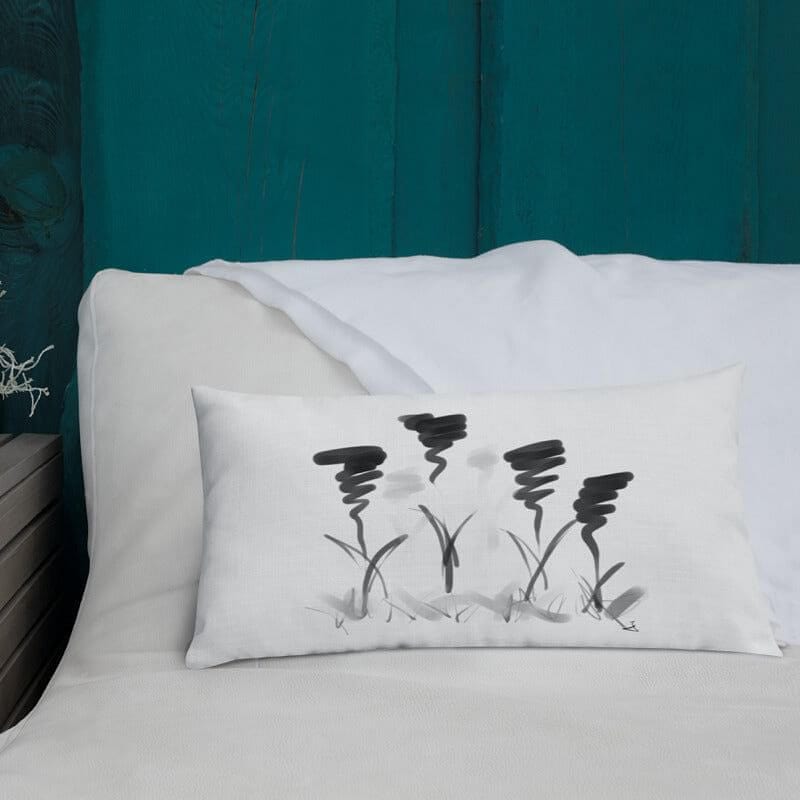 Shop Abstract Corn Field Premium Accent Decorative Throw Lumbar Pillow Cushion, Pillows, USA Boutique