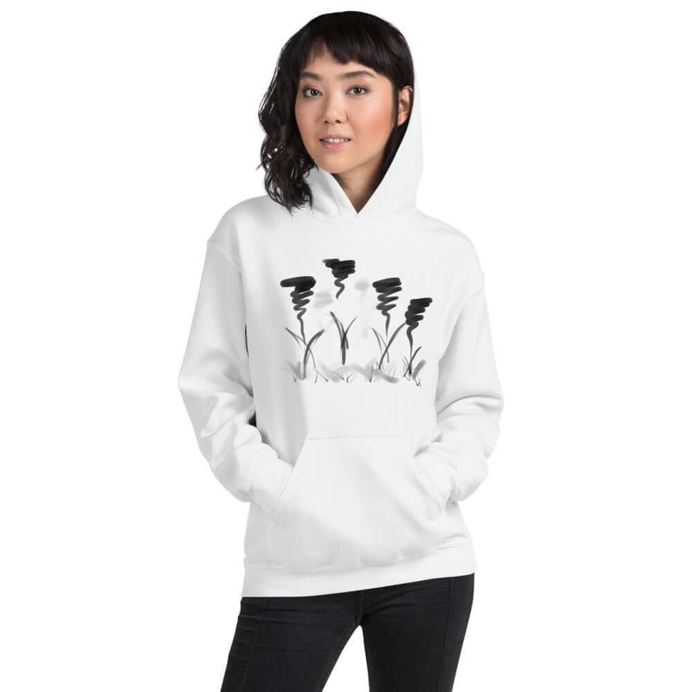 Abstract Corn Field Unisex Hoodie, A Moment Of Now, $ 41.24