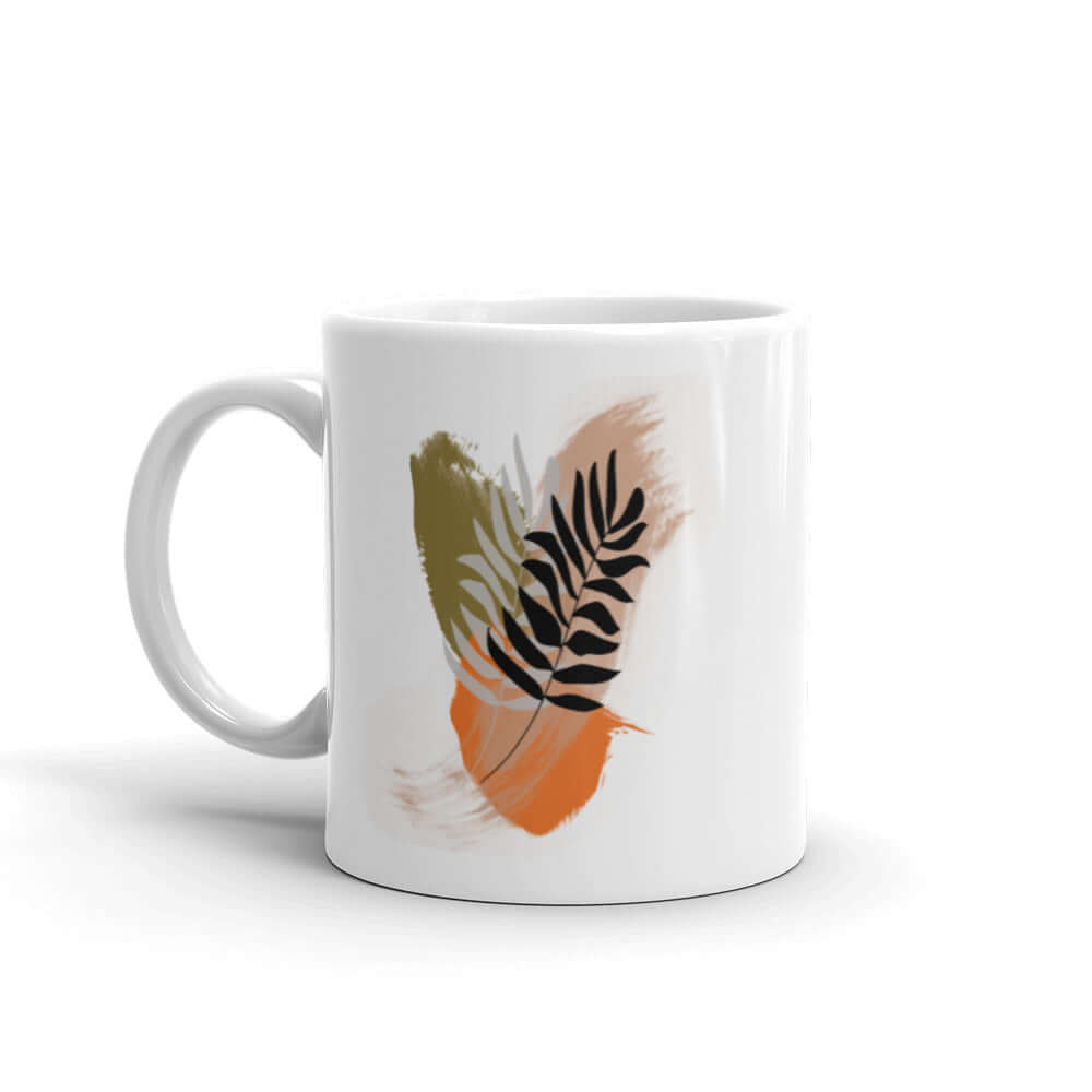 Shop Agata Botanical Abstract Shape and Line Art Coffee Tea Cup Mug, Mug, USA Boutique