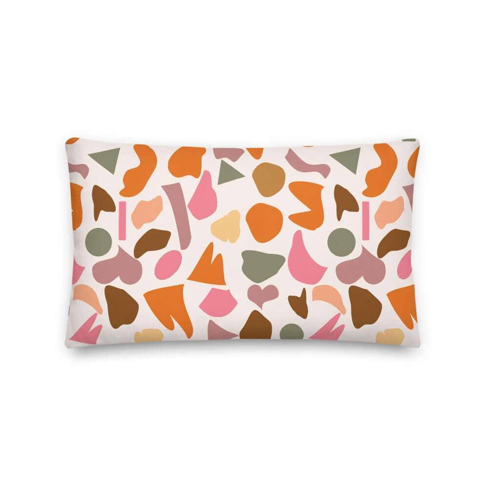 Alain Abstract Geometric Shapes Premium Accent Decorative Throw Pillow Cushion, Pillow, $ 64.50, A Moment Of Now™