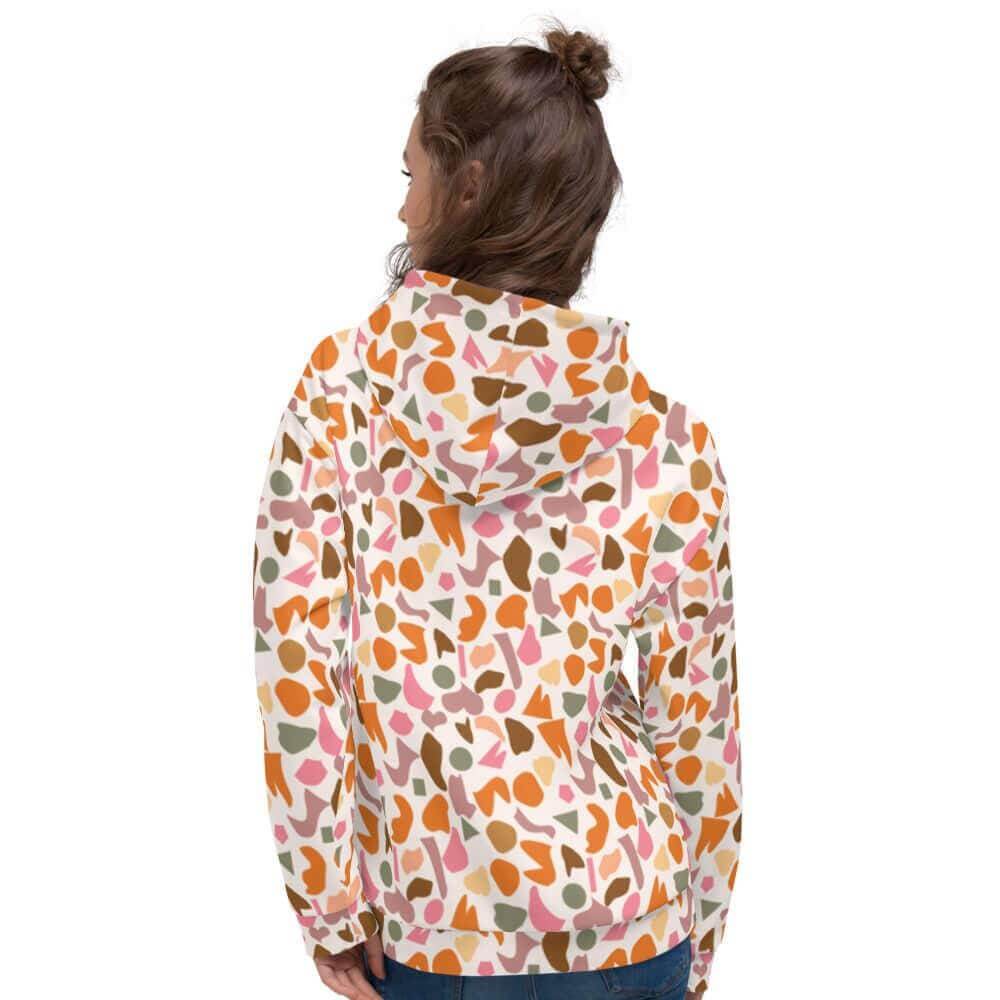 Alain Abstract Pattern Unisex Hoodie, Hoodie, $ 80.00, A Moment Of Now™