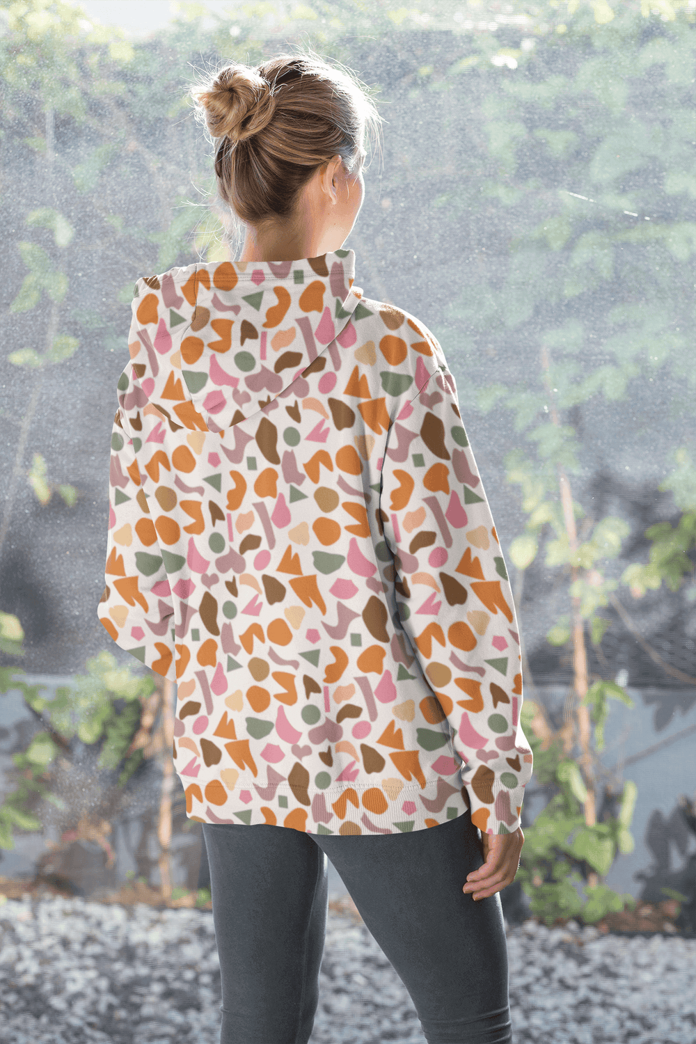 Alain Abstract Pattern Unisex Hoodie, Hoodie, $ 80.00, A Moment Of Now™