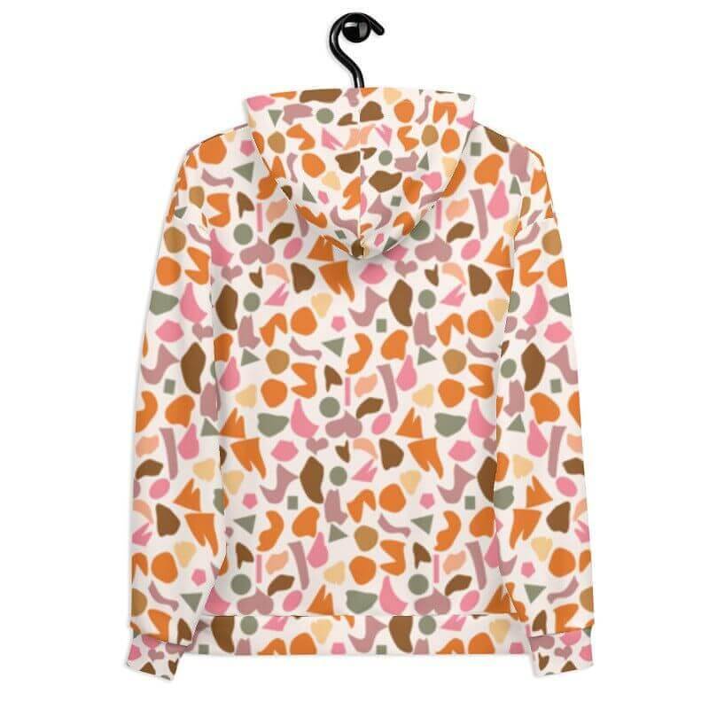 Alain Abstract Pattern Unisex Hoodie, Hoodie, $ 80.00, A Moment Of Now™