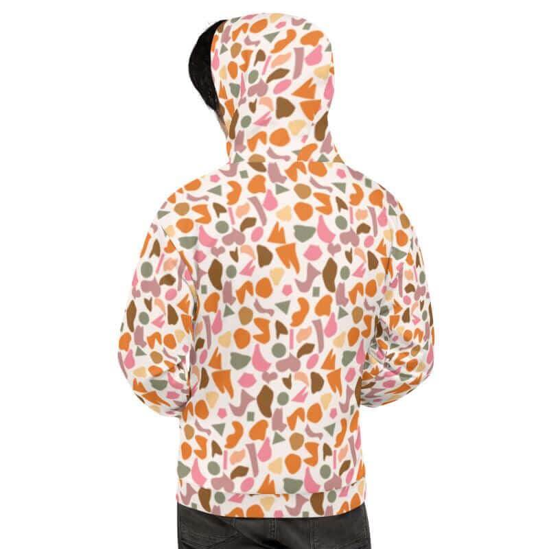Alain Abstract Pattern Unisex Hoodie, Hoodie, $ 80.00, A Moment Of Now™