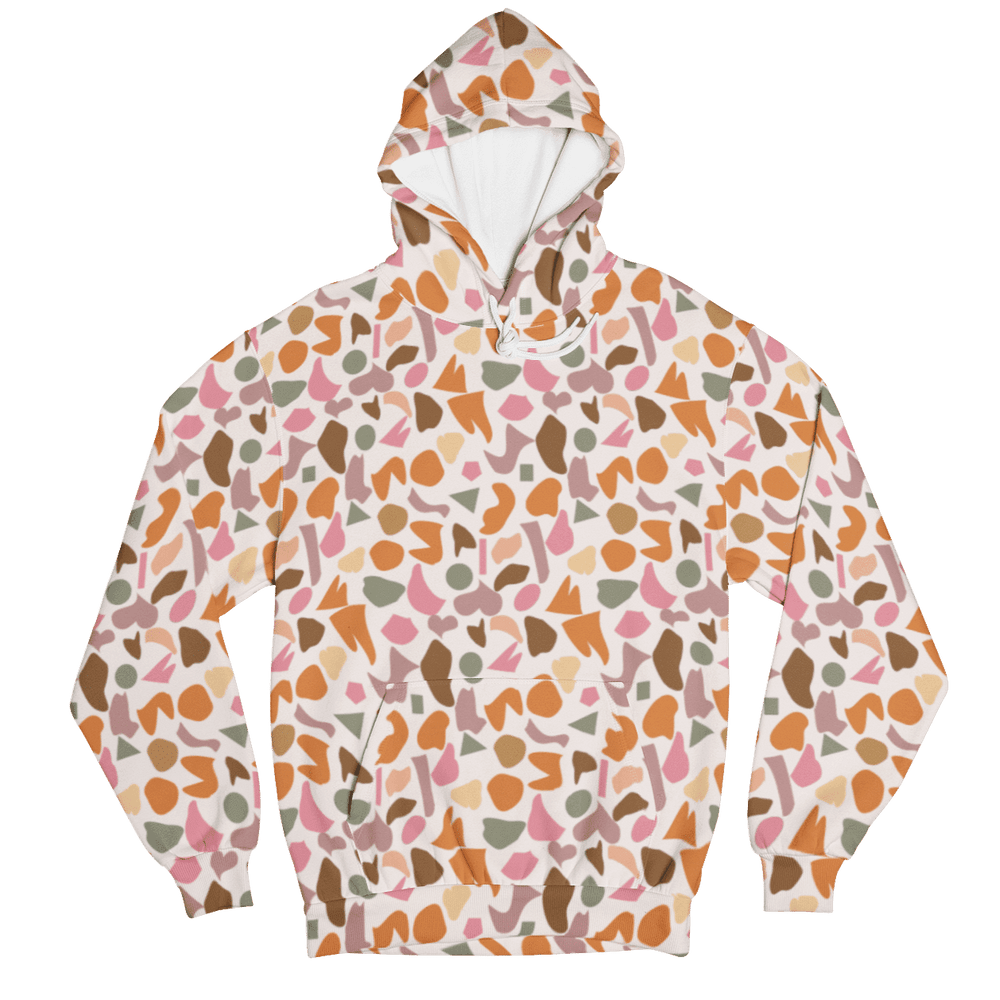 Alain Abstract Pattern Unisex Hoodie, Hoodie, $ 80.00, A Moment Of Now™