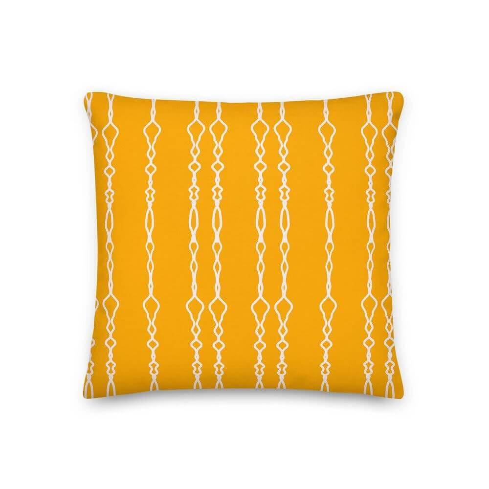 Albertine on Chrome Yellow Premium Accent Decorative Throw Pillow Cushion, Pillow, $ 64.50, A Moment Of Now™