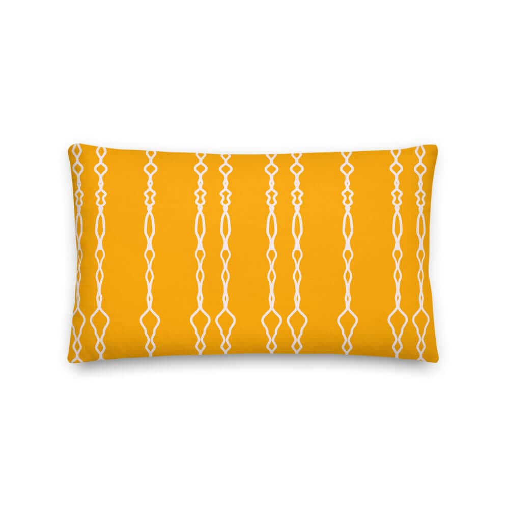 Albertine on Chrome Yellow Premium Accent Decorative Throw Pillow Cushion, Pillow, $ 61.50, A Moment Of Now™