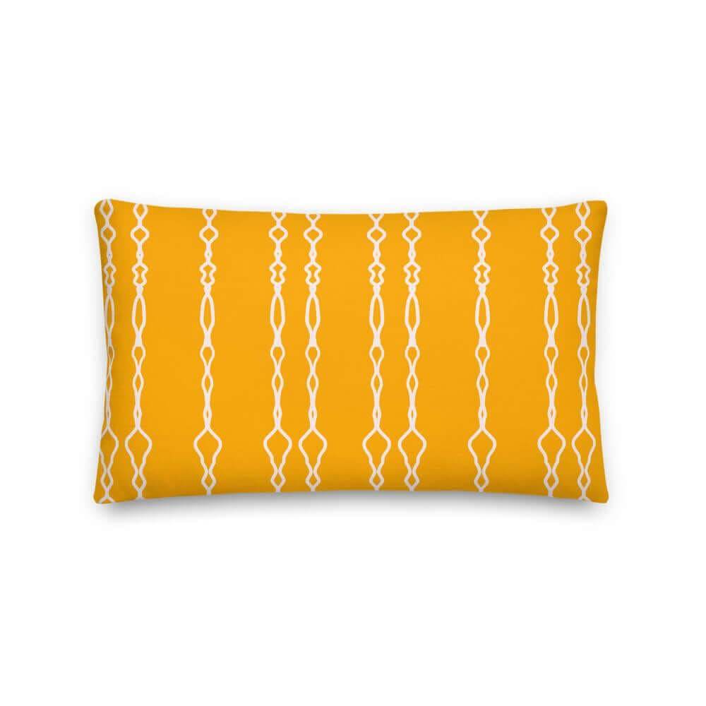 Albertine on Chrome Yellow Premium Accent Decorative Throw Pillow Cushion, Pillow, $ 64.50, A Moment Of Now™