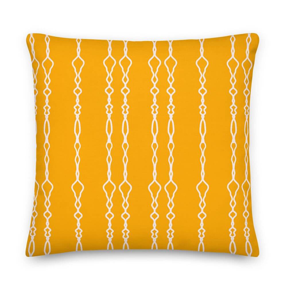 Shop Albertine on Chrome Yellow Premium Accent Decorative Throw Pillow Cushion, Pillow, USA Boutique