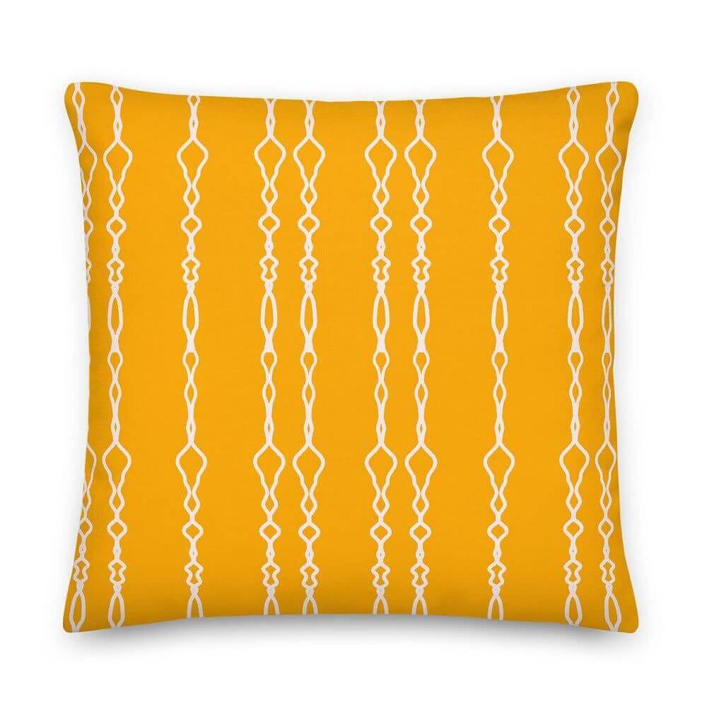 Albertine on Chrome Yellow Premium Accent Decorative Throw Pillow Cushion, Pillow, $ 64.50, A Moment Of Now™
