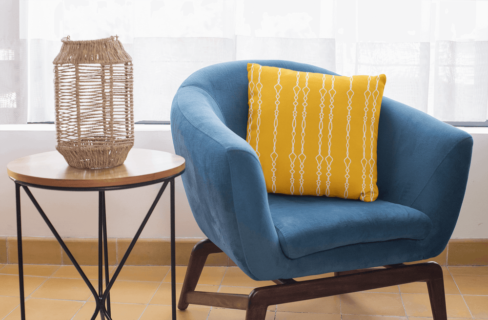 Albertine on Chrome Yellow Premium Accent Decorative Throw Pillow Cushion, Pillow, $ 64.50, A Moment Of Now™