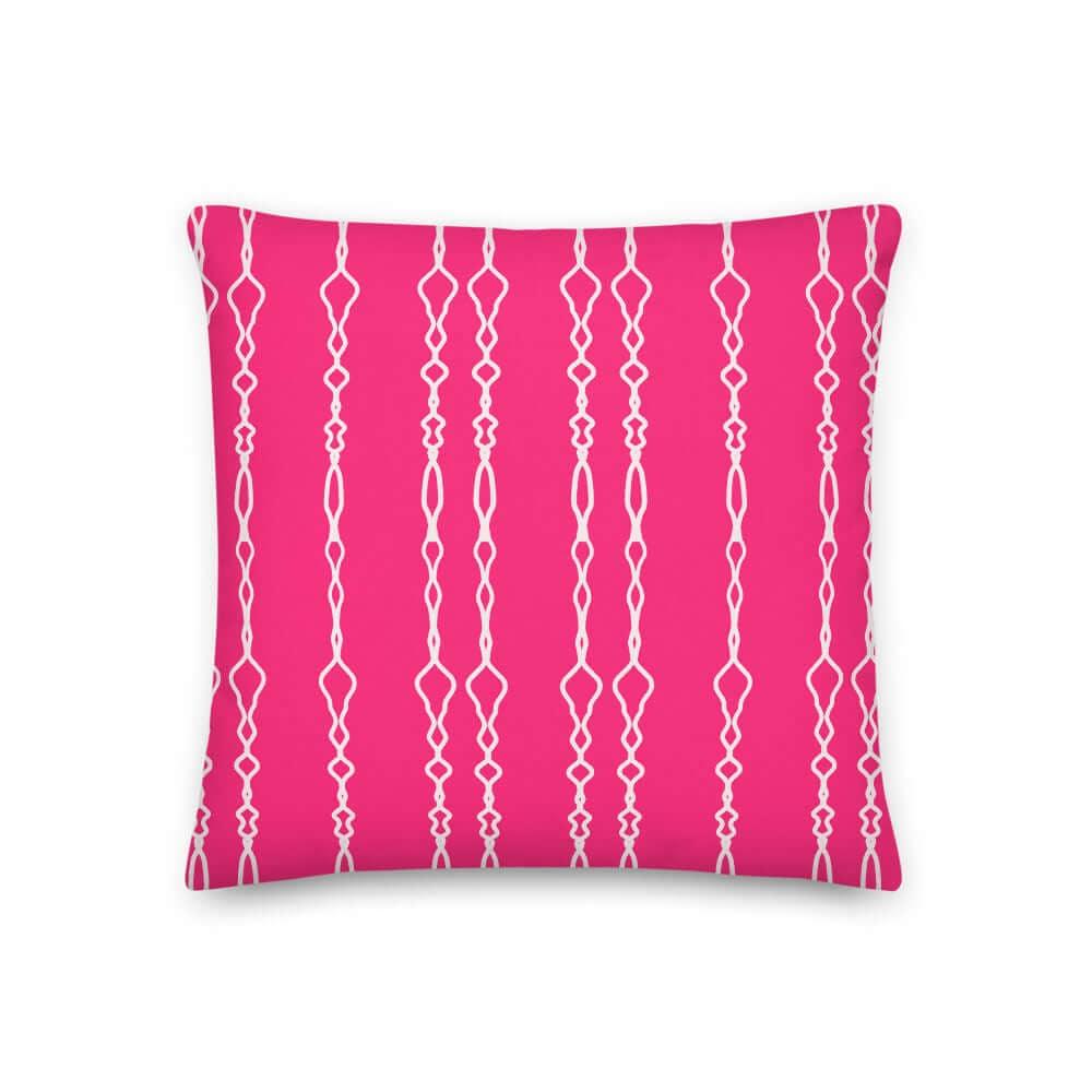 Albertine on Hot Pink Premium Decorative Throw Pillow Cushion, Pillow, $ 64.50, A Moment Of Now™