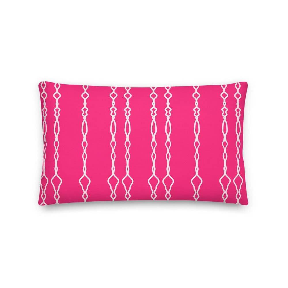 Shop Albertine on Hot Pink Premium Decorative Throw Pillow Cushion, Pillow, USA Boutique