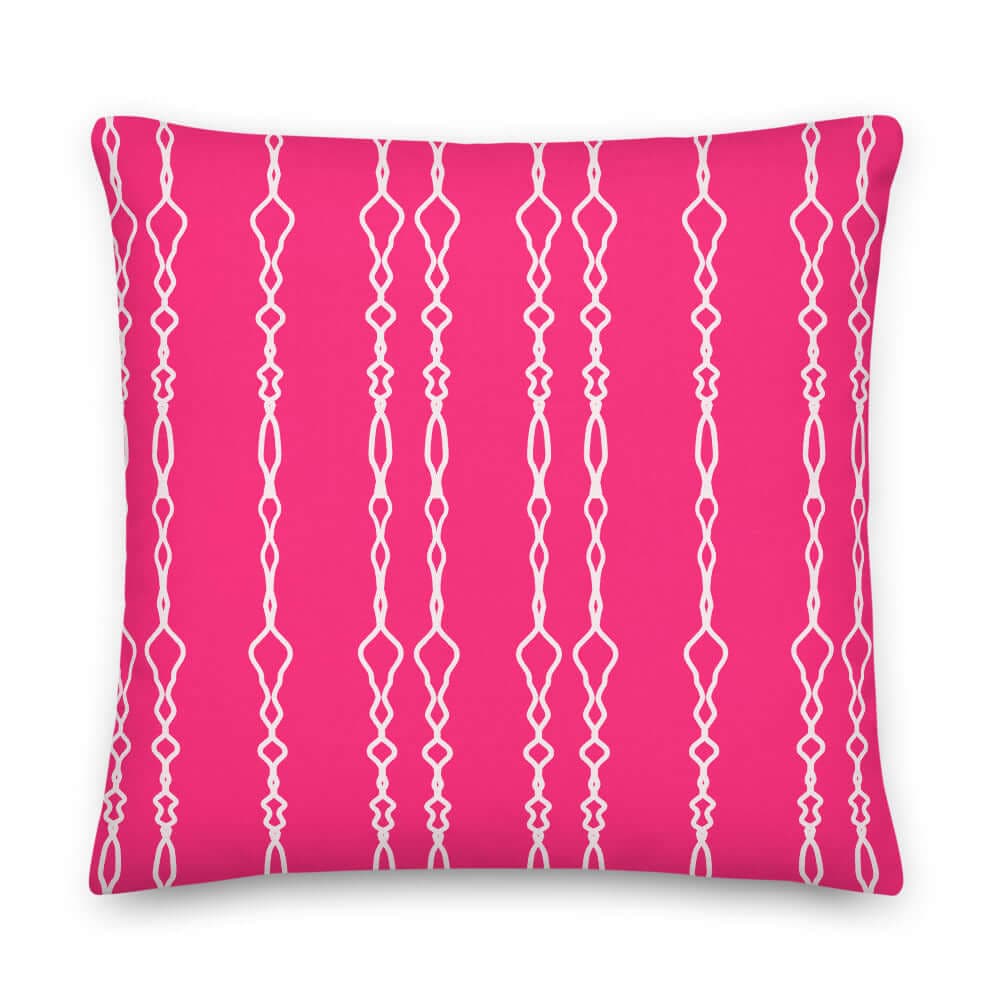 Shop Albertine on Hot Pink Premium Decorative Throw Pillow Cushion, Pillow, USA Boutique