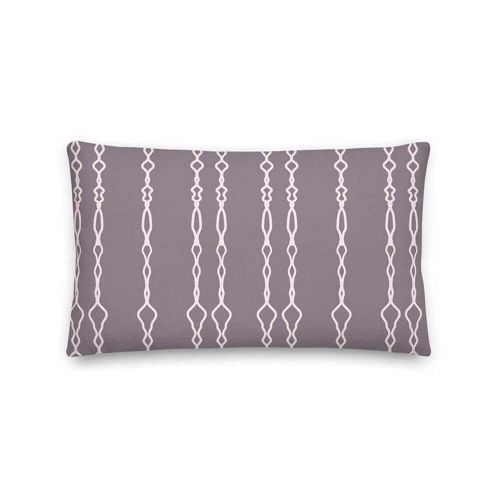 Albertine on Taupe Gray Premium Decorative Throw Pillow Cushion, Pillow, $ 61.50, A Moment Of Now™