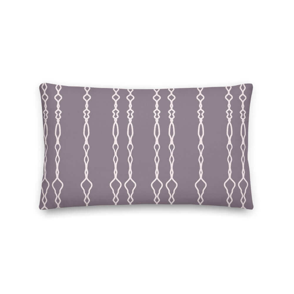 Albertine on Taupe Gray Premium Decorative Throw Pillow Cushion, Pillow, $ 64.50, A Moment Of Now™