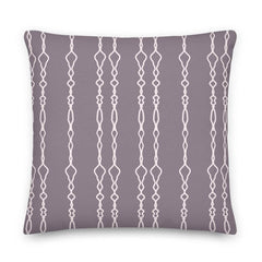 Shop Albertine on Taupe Gray Premium Decorative Throw Pillow Cushion, Pillow, USA Boutique