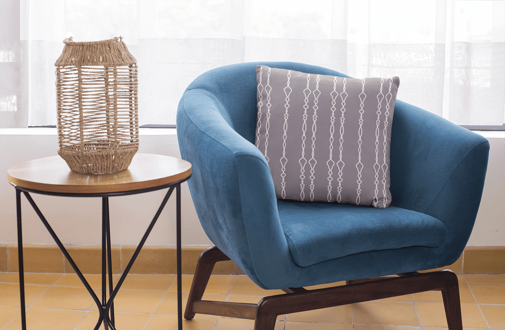 Albertine on Taupe Gray Premium Decorative Throw Pillow Cushion, Pillow, $ 64.50, A Moment Of Now™