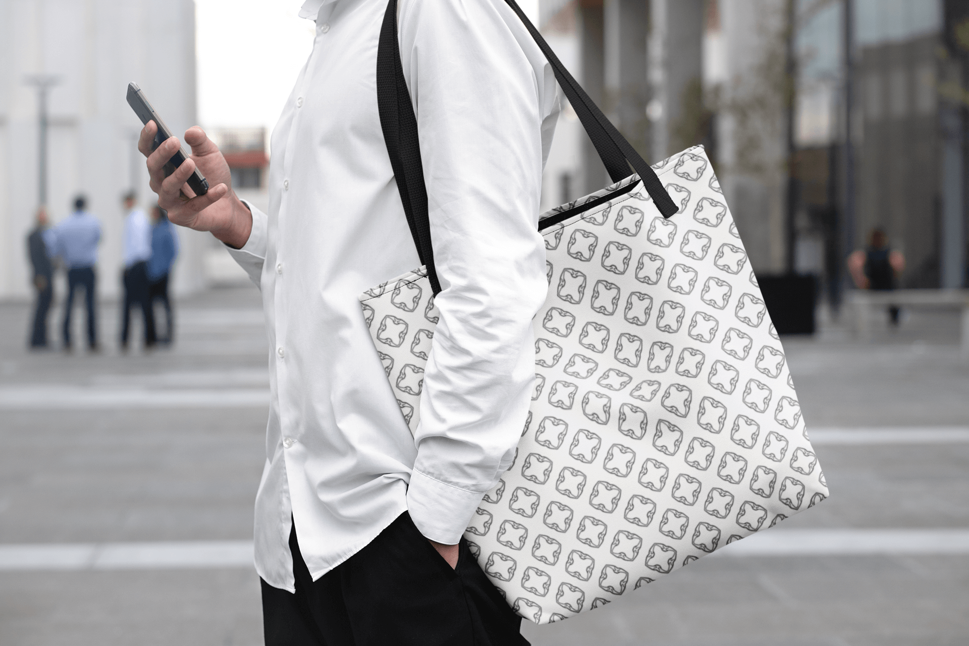 Anderson Patterned Tote Shopper Bag Bags - Shopping bags A Moment Of Now Women’s Boutique Clothing Online Lifestyle Store