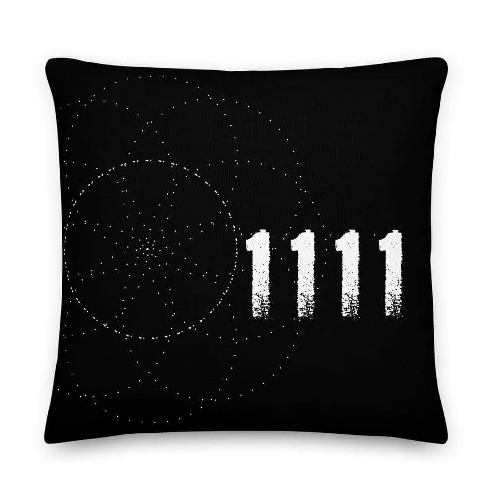 Angel Number 1111 Synchronicity Decorative Throw Pillow Cushion, Pillow, $ 64.50, A Moment Of Now™
