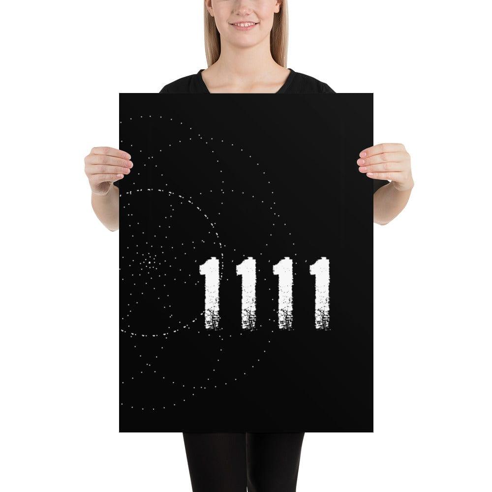 Angel Number 1111 Synchronicity Spiritual Lifestyle Matte Poster, Pillow, $ 38.00, A Moment Of Now™