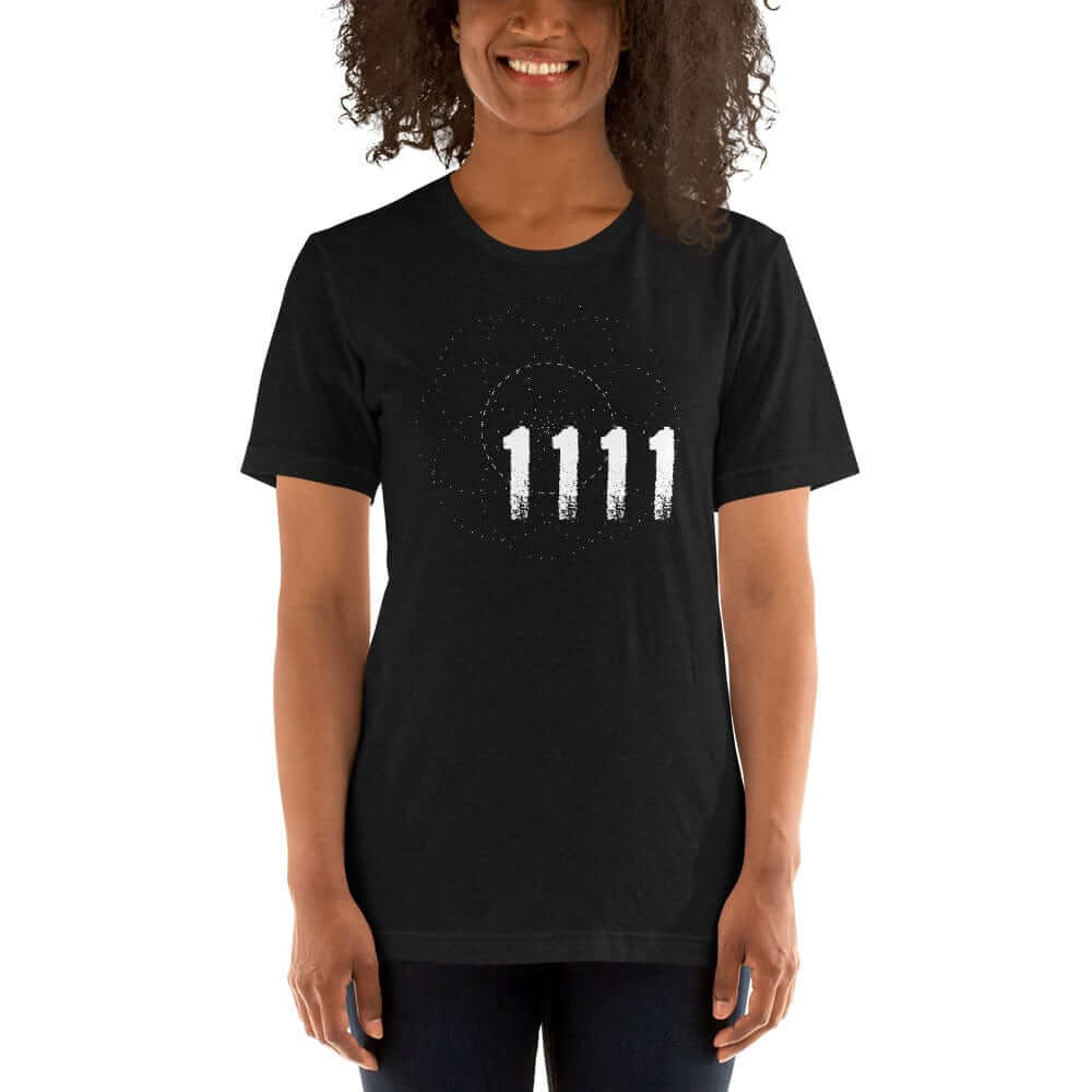 Angel Number 1111 Synchronicity Spiritual Lifestyle T-shirt, T-shirts, $ 46.00, A Moment Of Now™