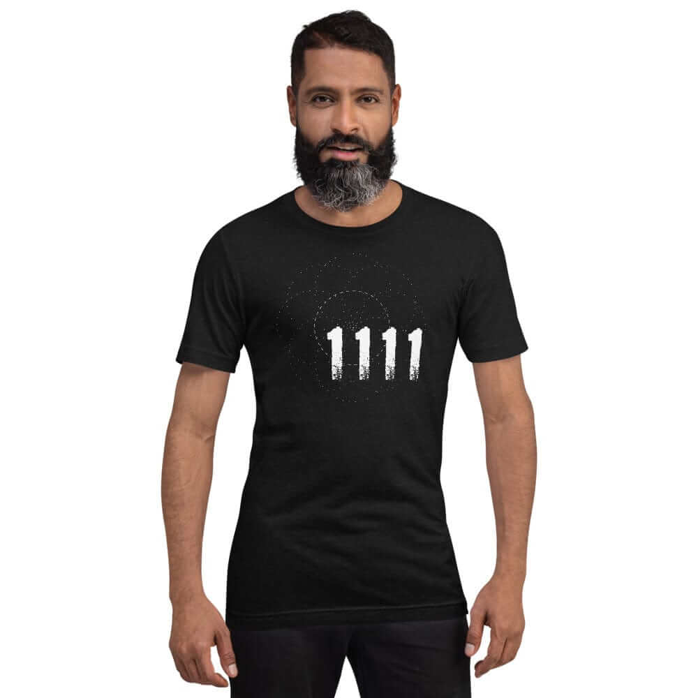Angel Number 1111 Synchronicity Spiritual Lifestyle T-shirt, T-shirts, $ 46.00, A Moment Of Now™