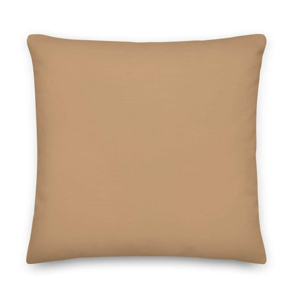 Antique Brass Solid Color Premium Pillow | Metallic Gold Luxe Decor, Throw Pillows, $ 71.50, A Moment Of Now™
