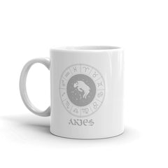 Shop Aries Birthday Birth Zodiac Symbol Sign Coffee Tea Cup Mug, Mug, USA Boutique