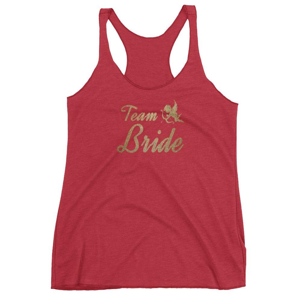 Team Bride Bachelorette Racerback Tank | Bridal Party Apparel, Tops, $ 27.95, A Moment Of Now™