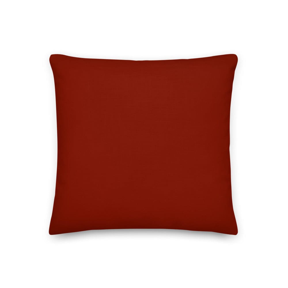 Barn Red Solid Color Premium Decorative Accent Throw Pillow Cushion Pillow A Moment Of Now Women’s Boutique Clothing Online Lifestyle Store