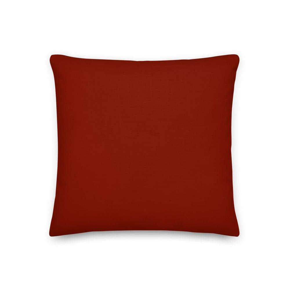Barn Red Solid Color Premium Decorative Pillow | Farmhouse Rustic, Throw Pillows, $ 61.50, A Moment Of Now™