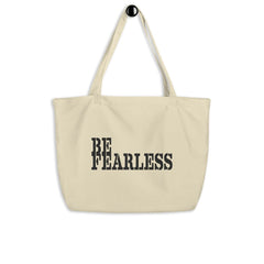 Shop Be Fearless Minimalist Large Organic Tote Bag, Bags - Shopping bags, USA Boutique