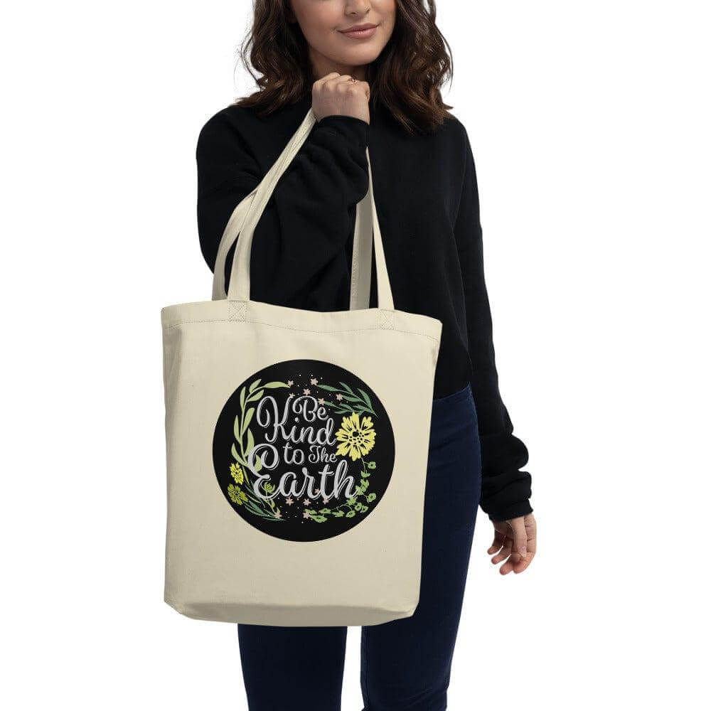 Be Kind To The Earth Eco Tote Bag, Totes, $ 27.00, A Moment Of Now™